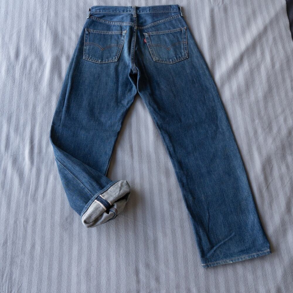 Levis 502xx Selvedge Made In Japan Vintage 90’s Jeans 28x27